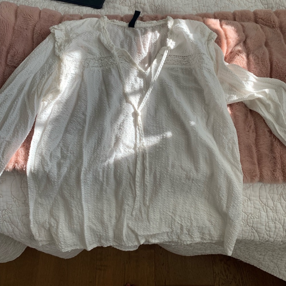 White rustic shirt